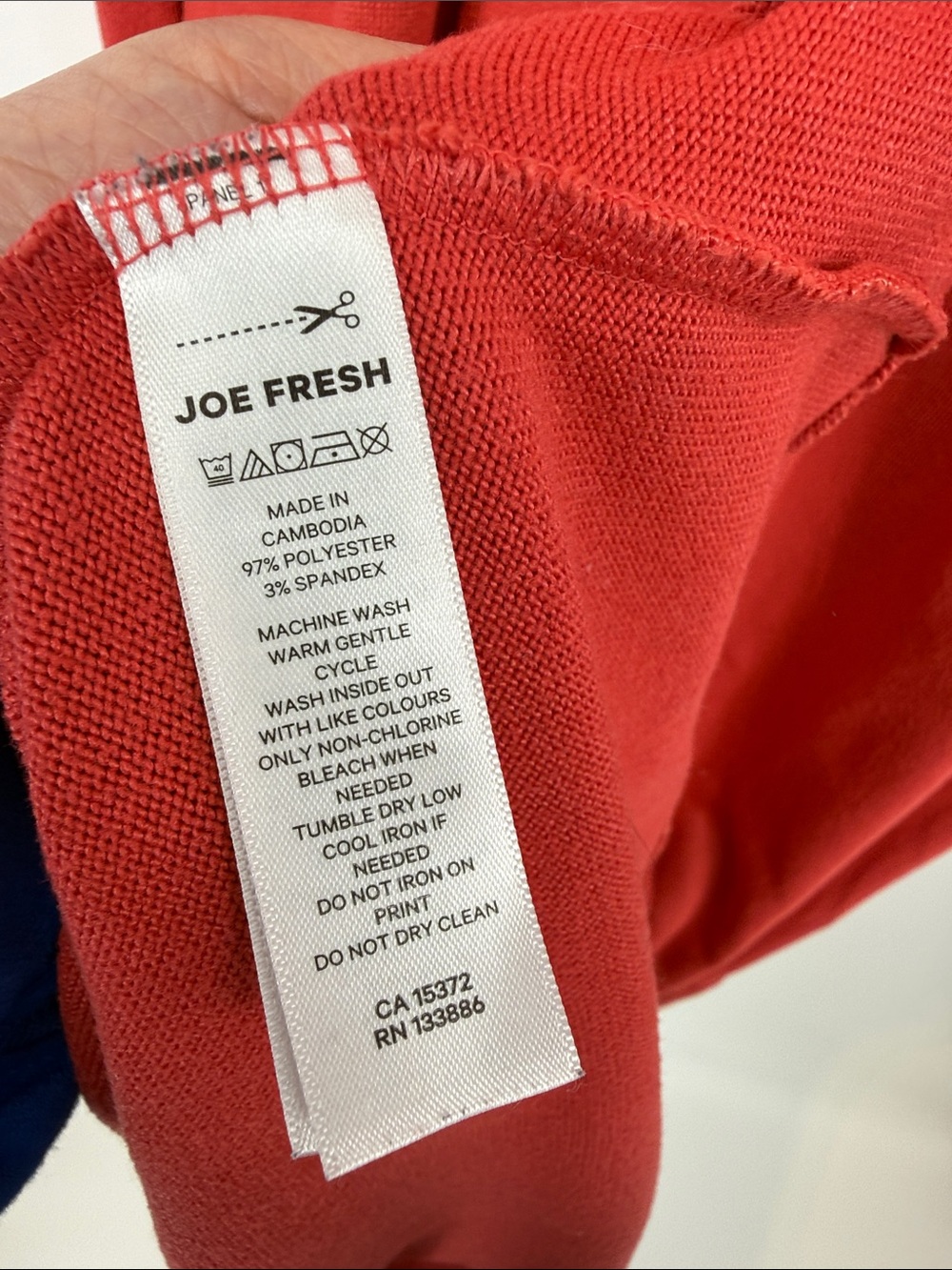 Jillian Harris X Joe Fresh Sweater Midi Dress Puff Sleeve Cottagecore Coral - Picture 5 of 6